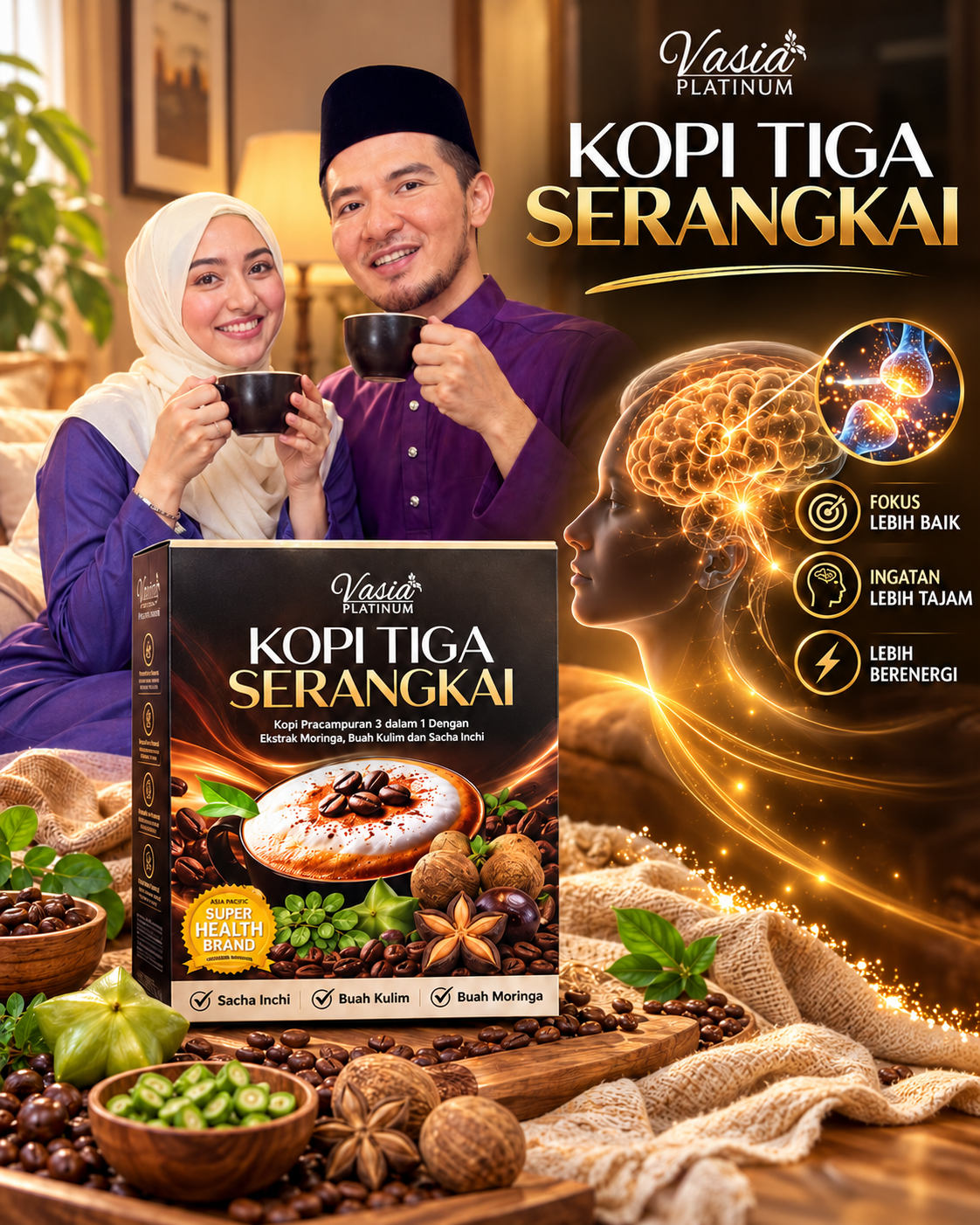 V'ASIA Kopi Tiga Serangkai